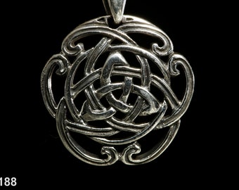 Großer Keltischer Knoten Schmuckanhänger ♥ Charms Wahlweise mit Collierschlaufe 