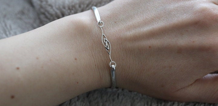 ONEFINITY Regali scozzesi in argento sterling 925 cardo