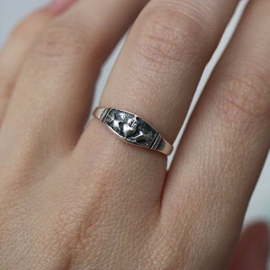 Claddagh Ring 925 Sterling Silver
