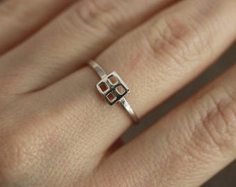 Rennie Mackintosh Design Ring | 925 Sterling Silver