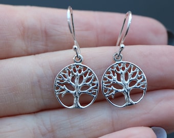 Tree of Life Earrings | 925 Sterling Silver