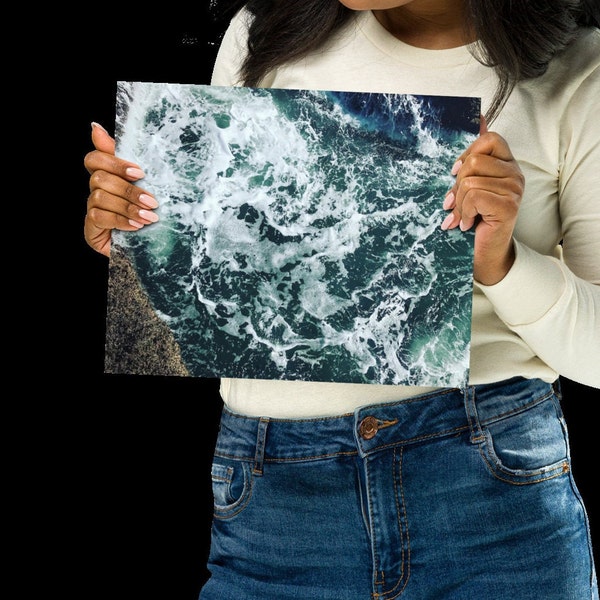 Printed and Shipped Ocean Waves Photograph Physical Print