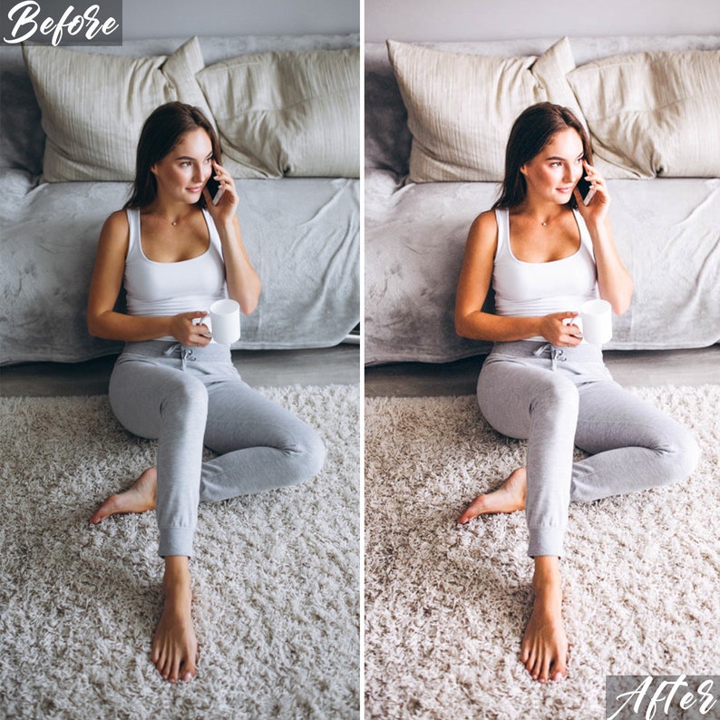 Lightroom presets portrait Warm Light preset Presets lightroom Etsy