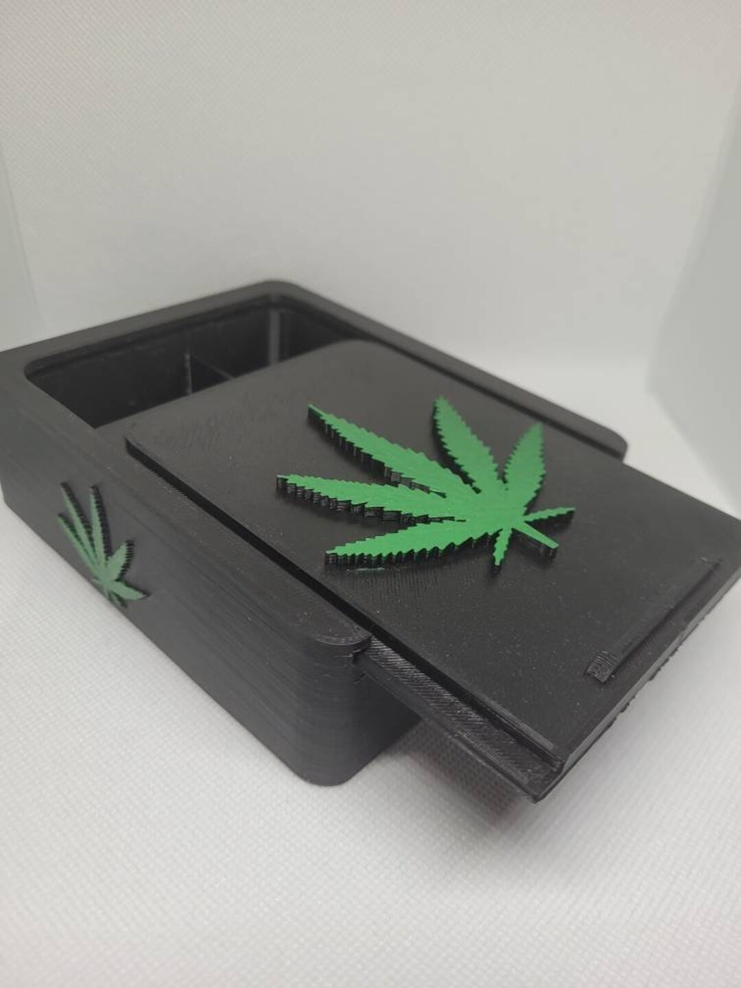 Cannabis Stash Box Storage Rizla Tin Organiser Weed 3d Printed Gift