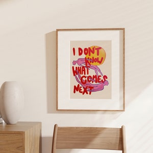 Artsy Aesthetic Printable Poster, Unique Graphic Wall Art, Digital Download, Modern Home Decor
