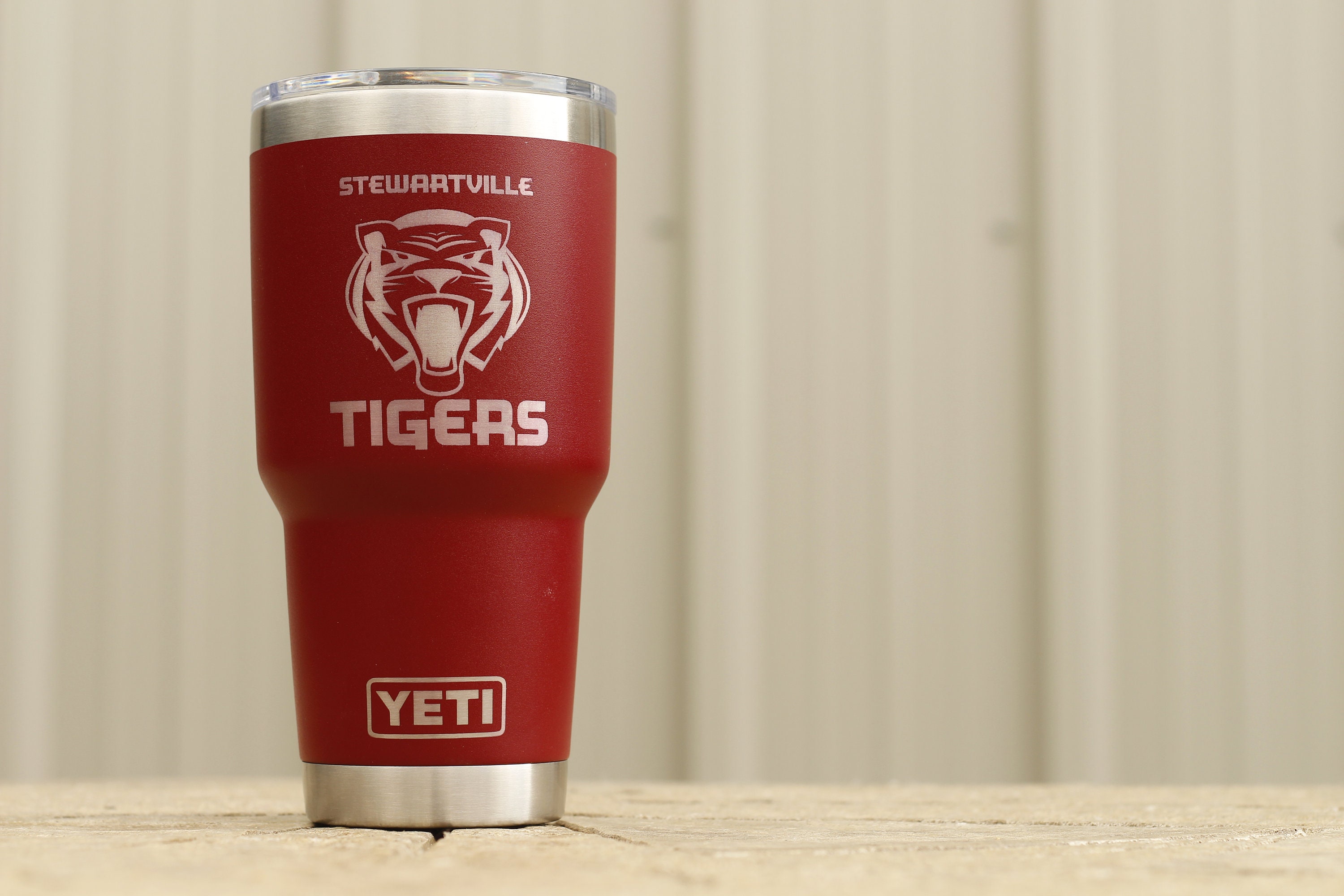 30oz Yeti Any Sports Team Any Logo Custom Engraved Stainless 