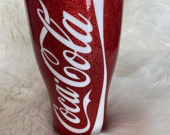 Coca Cola personalizzata 20 o 30 once Glitter Tumbler