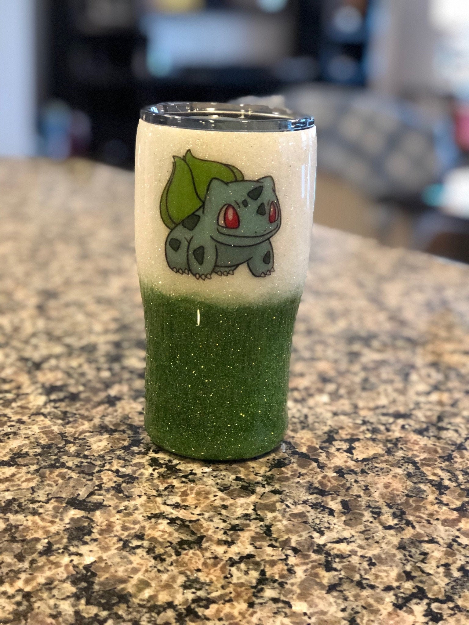 Kitchen & Dining Bulbasaur tumbler Drink & Barware