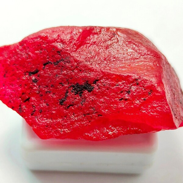 Raw Ruby Flo Rite Fluorite - Etsy
