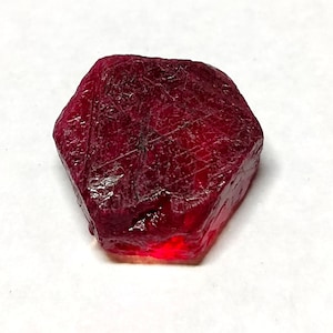 Natural Red Ruby Burma Rough Loose Gemstone Ruby Red Burma Rough Gemstone D77-4