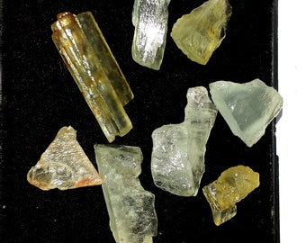 100% azul natural aguamarina áspera piedra preciosa suelta Lote