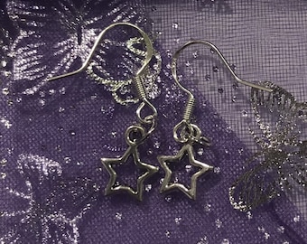 Earrings ~ Star Dangle ~ Small