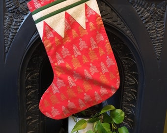 Handmade Christmas stocking