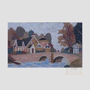 Das am Fluss Mosaik