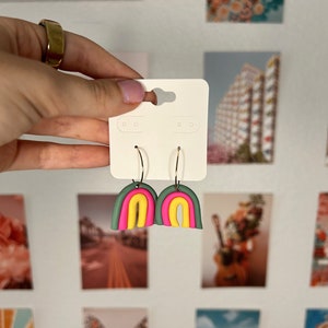Handmade Polymer Clay Earrings