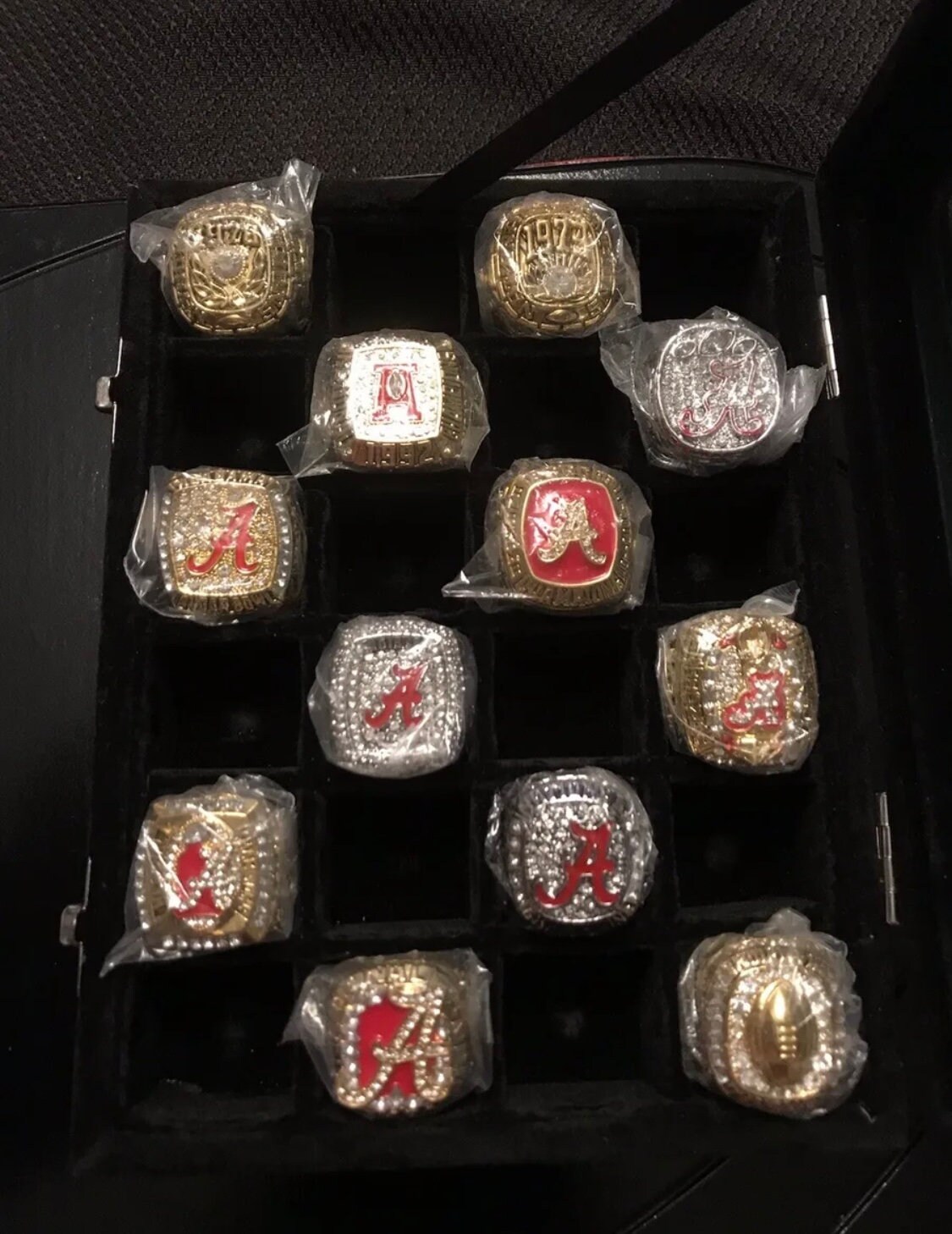 Replica alabama deals championship rings