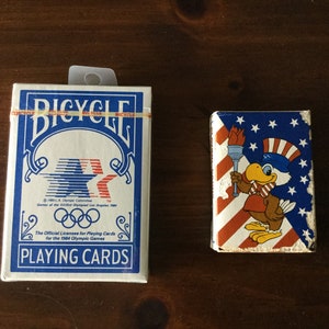 Bridge Size Sam the Eagle Collectible Playing Cards