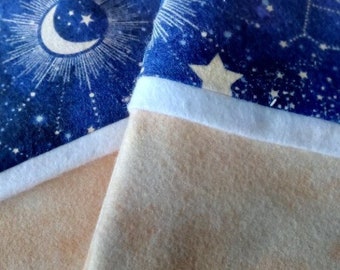 Galaxy Flannel Pillowcase