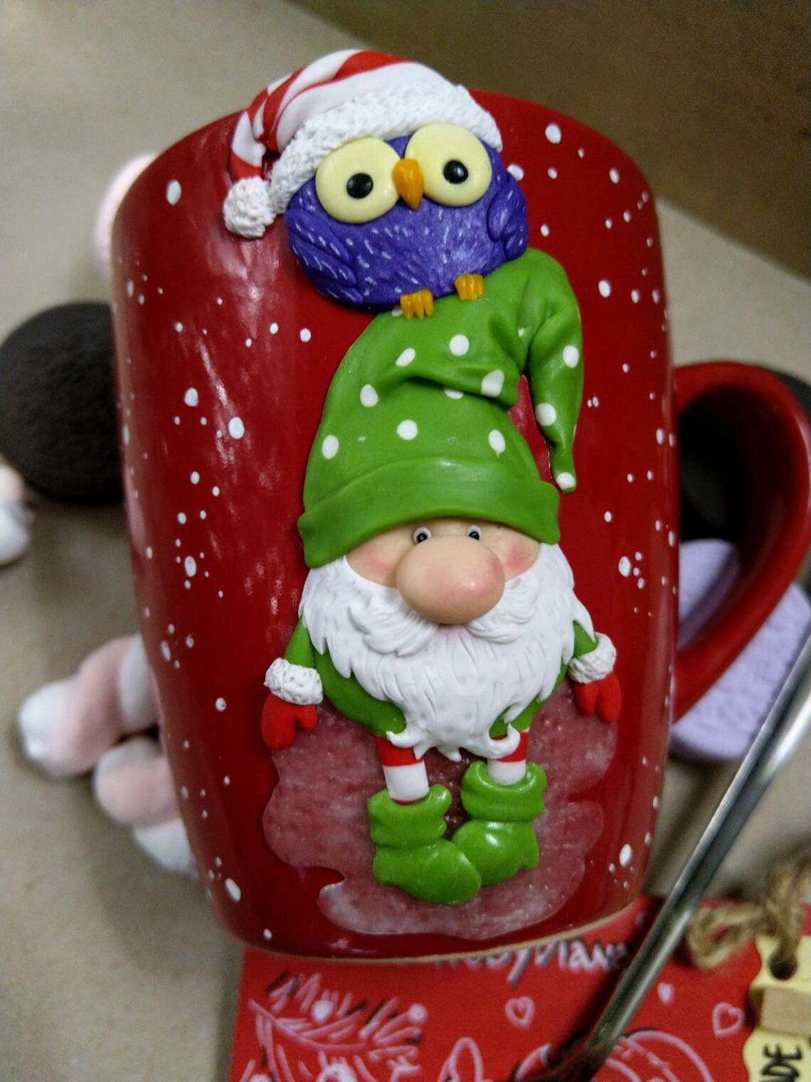 Cute Gnome Gnome Mug Cup Christmas Gift Ideas Christmas Etsy