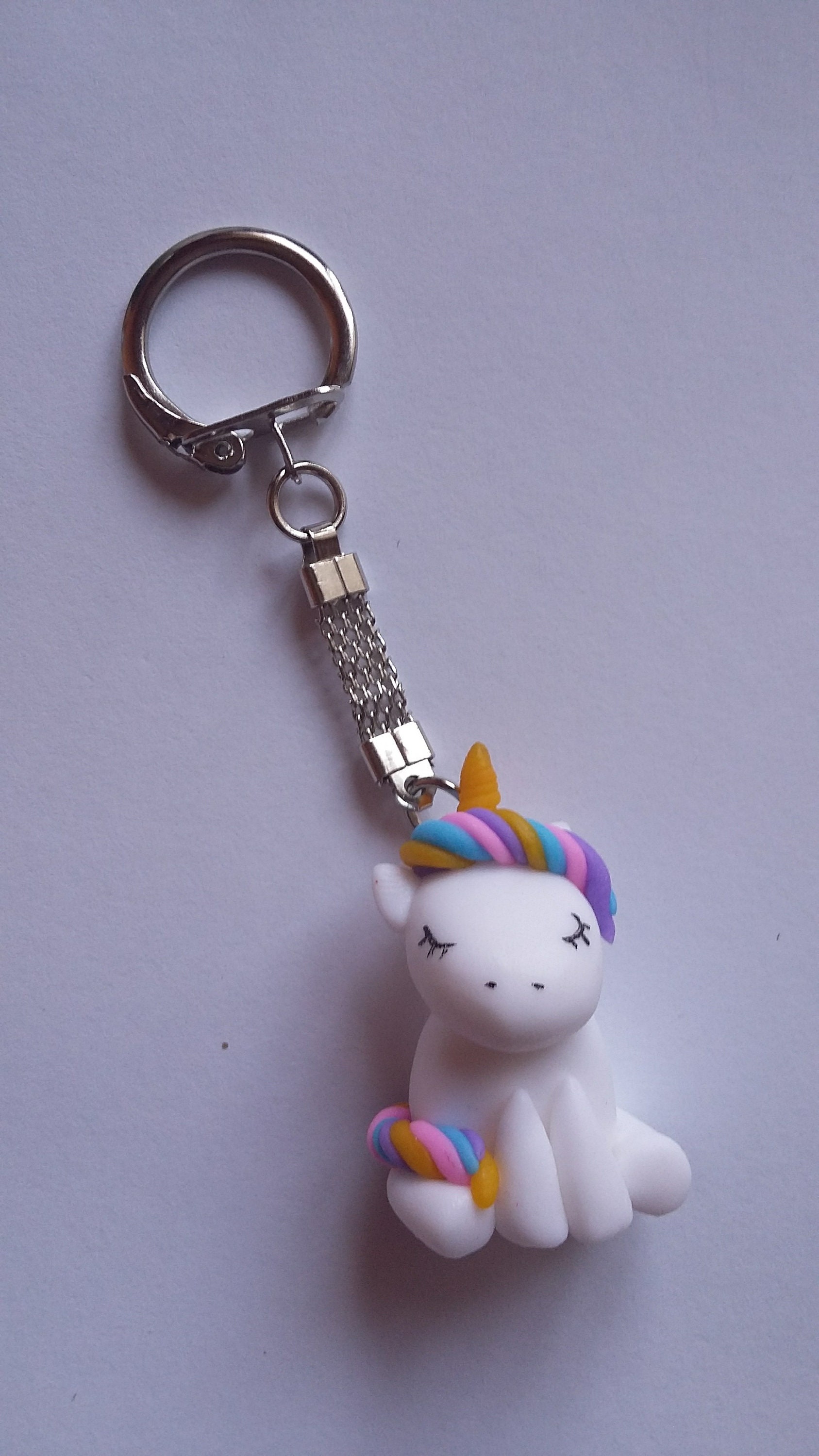 Unicorn Keychain unicorn keyring unicorn charm unicorn key | Etsy
