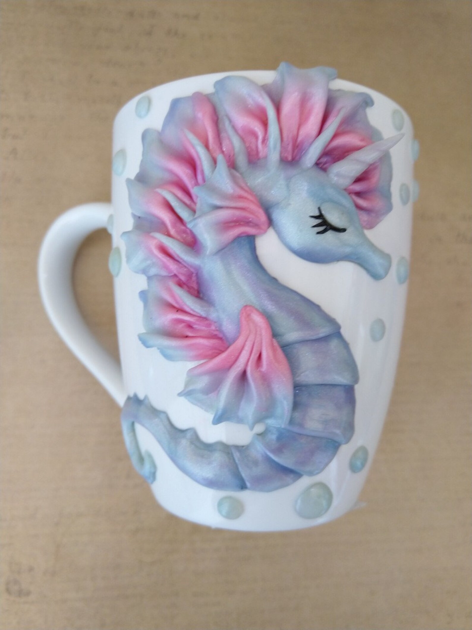 Seahorse Decor Seahorse Mug Cup Seahorse home decor Coastal Etsy