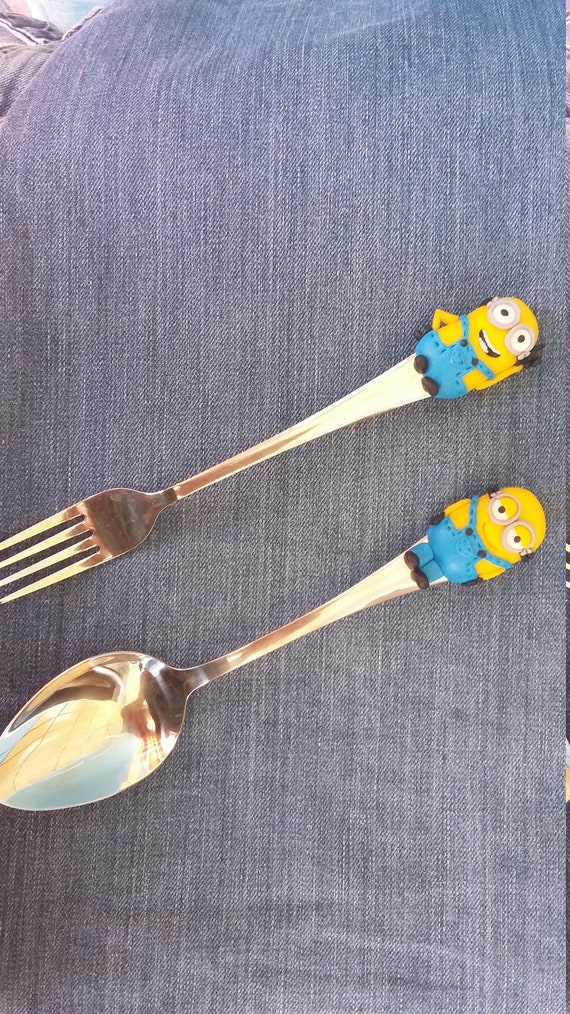 More Than a Minion 3 Piece Metal Cutlery