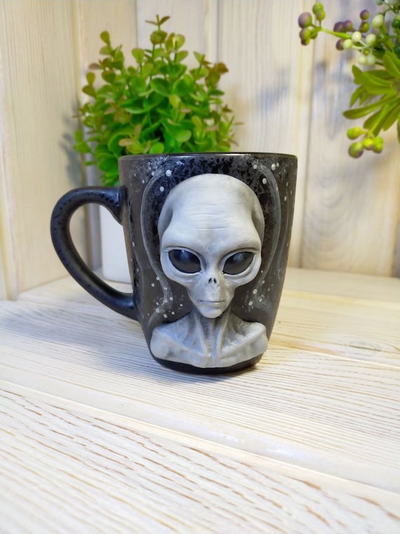 abbott crazy face pottery coffee mugs Lashes Mug main image 1
