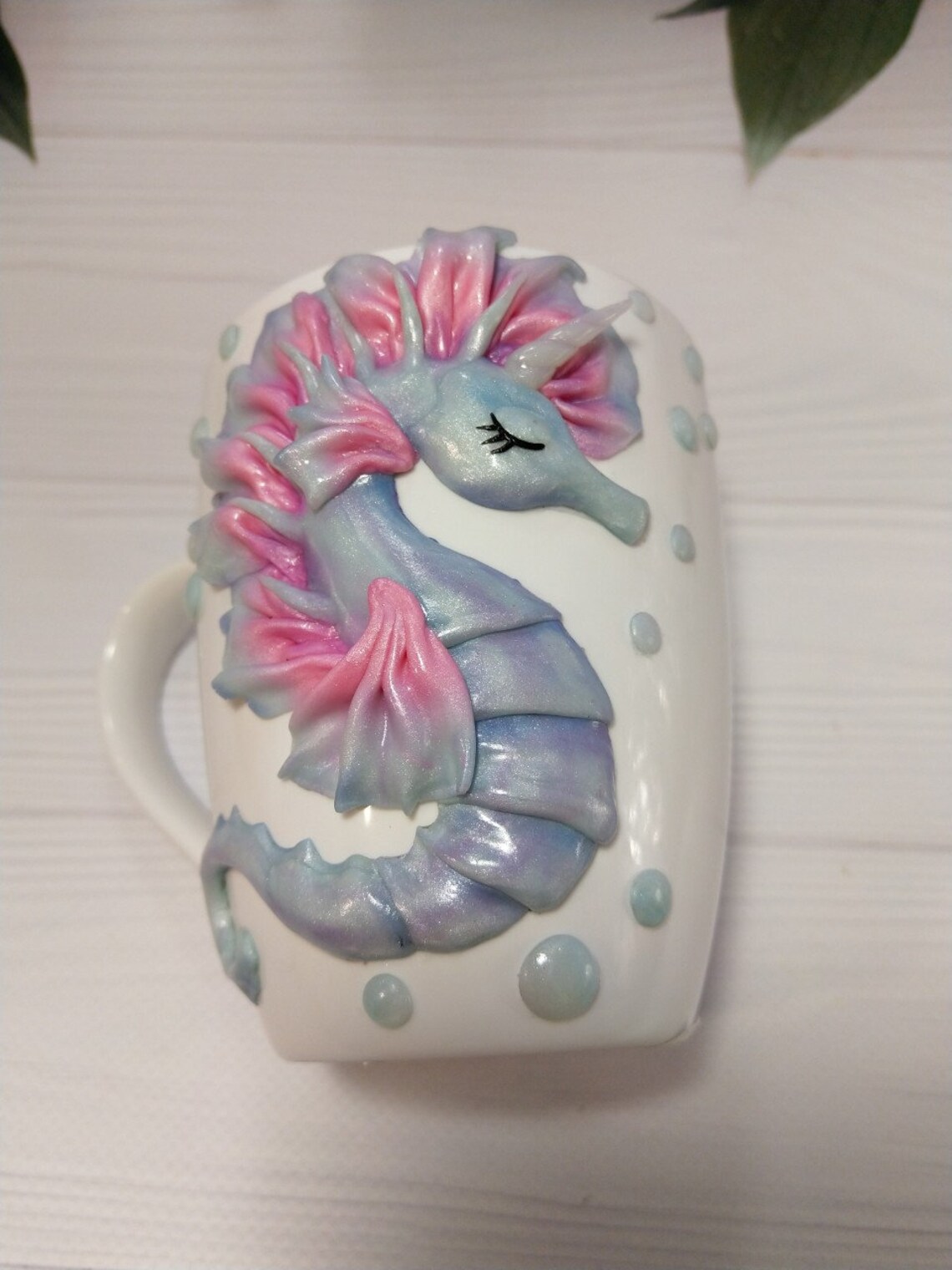 Seahorse Decor Seahorse Mug Cup Seahorse home decor Coastal Etsy