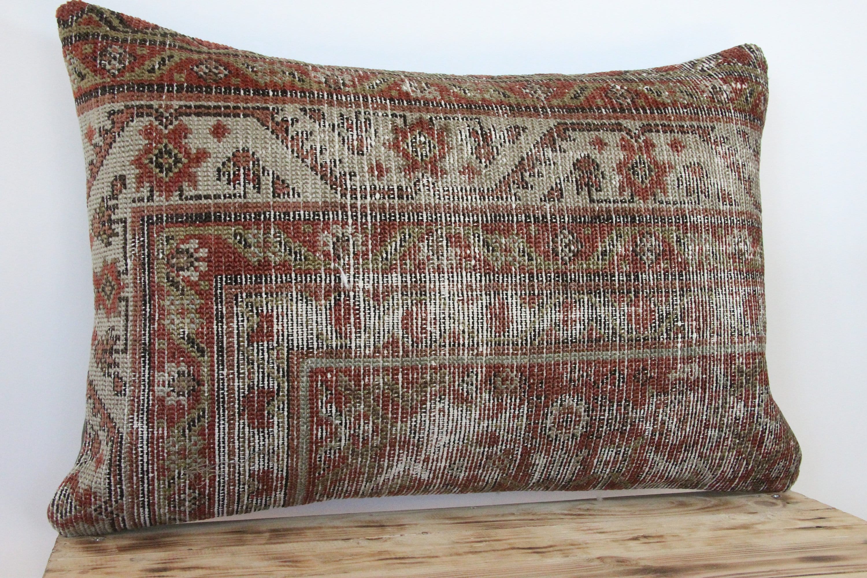 Persian Pillow Cover 16 X 24 Decorative Pillow Handmade Etsy