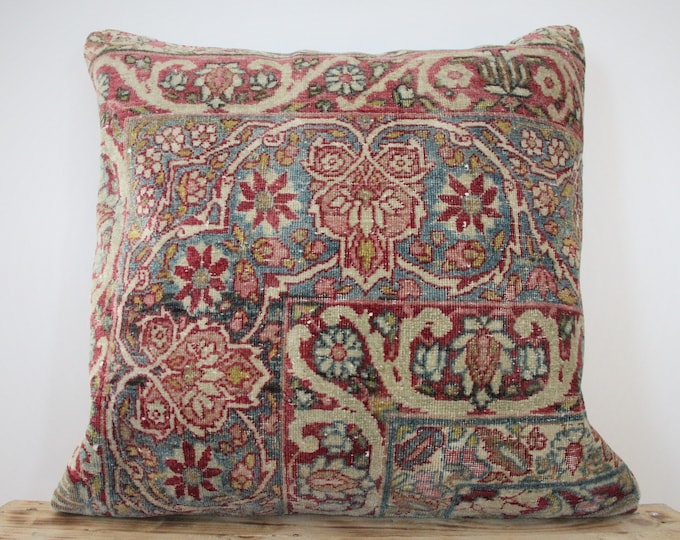 Persian Pillow Cover 20 X 20 Decorative Pillow Handmade Etsy