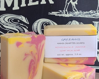 Honeysuckle Jasmine Goat Milk Soap