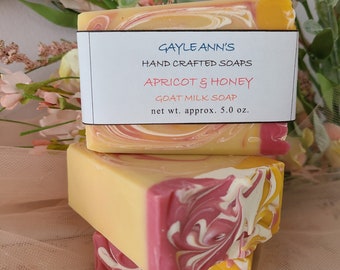 Apricot & Honey Goat Milk Soap