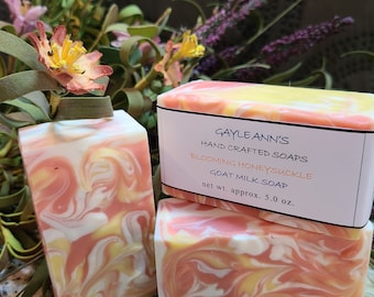 Blooming Honeysuckle Goat Milk Soap