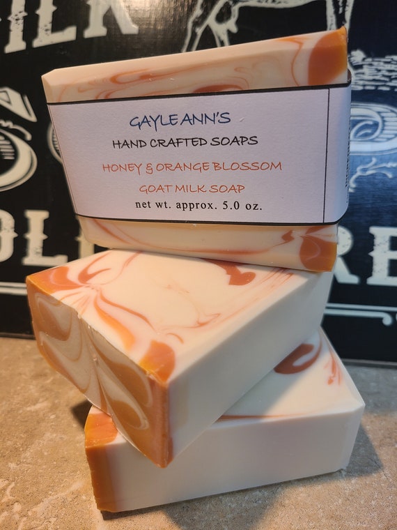 Honey & Orange Blossom Goat Milk Soap