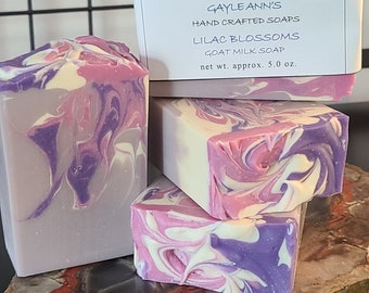 Lilac Blossoms Goat Milk Soap