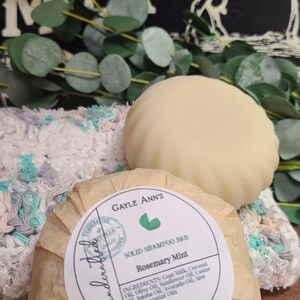 Rosemary & Mint Goat Milk Shampoo Bar