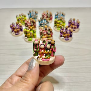 Miniature Nativity Set | Christmas set, Nativity Scene, Handmade, Handcrafted