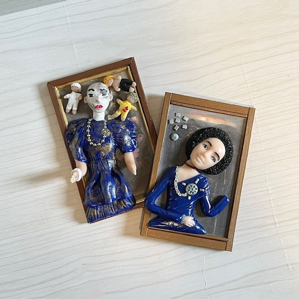 Gladys Friends Painting Etsy