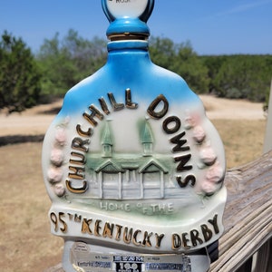 Jim Beam Whiskey Bottle 1969