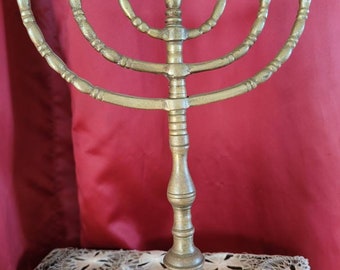 Brass Menorah