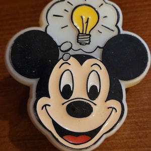 Vintage Walt Disney Productions Mickey Mouse Nightlight