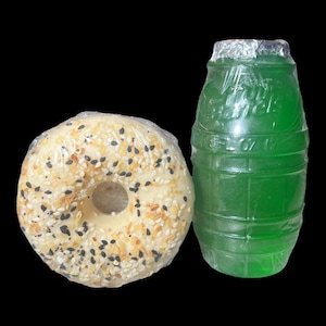 I love New York: Quarter Water Soap bar & Everything Bagel Solid Moisturizing Bath Bar