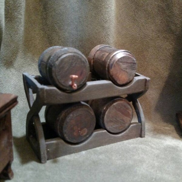 Dollhouse Wine Barrel Etsy