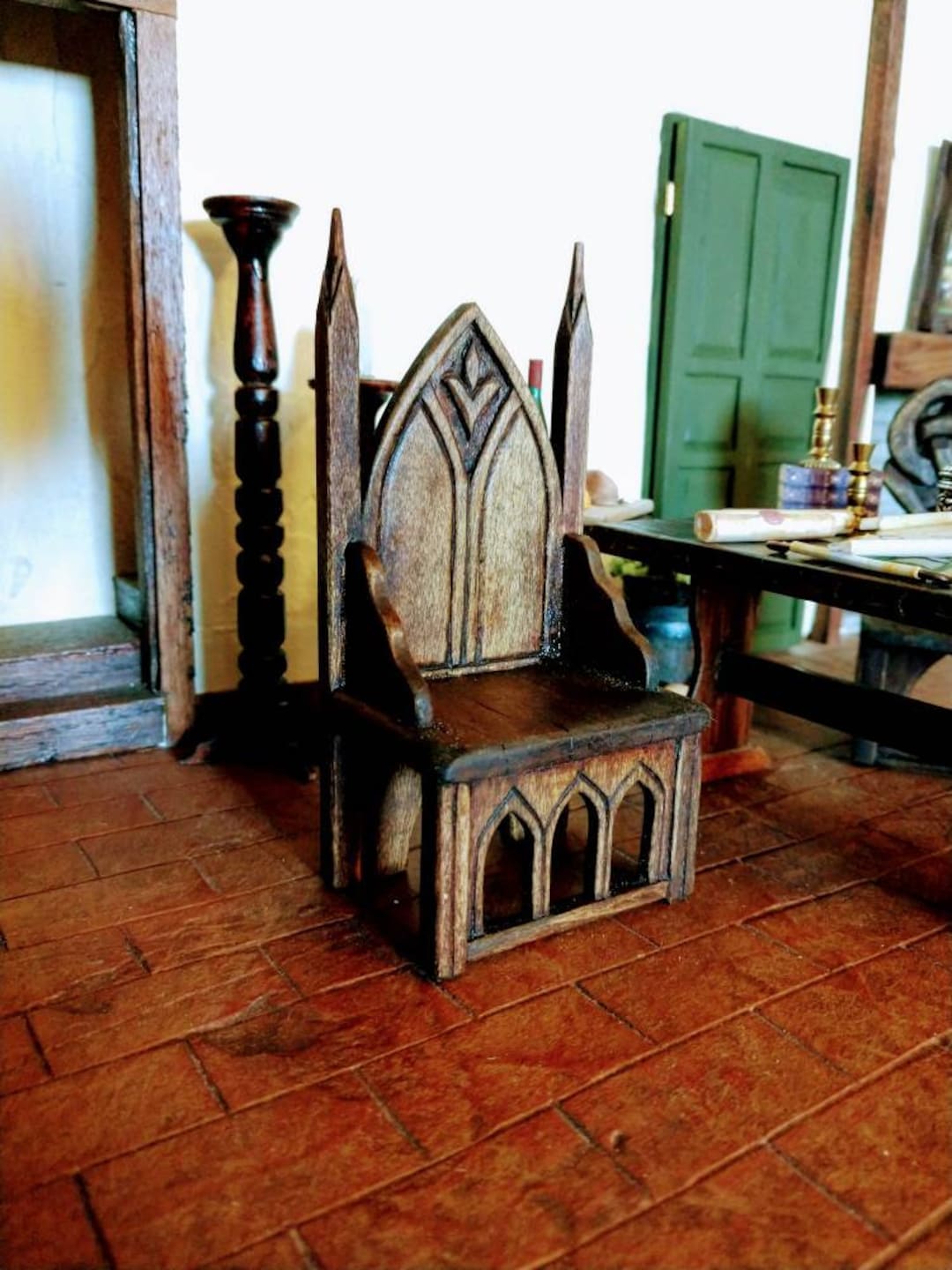 Gothic throne chair hotsell
