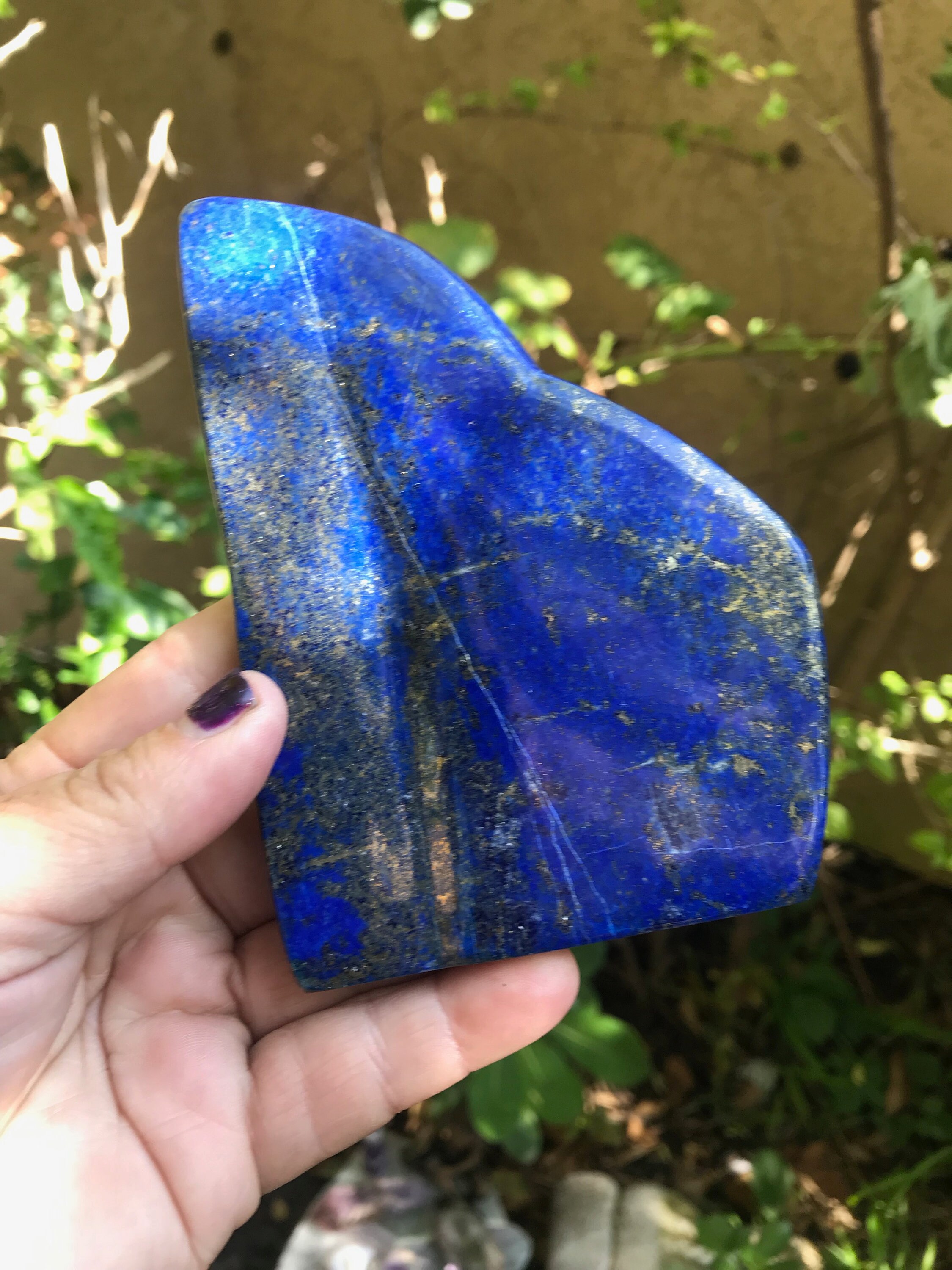 lapis lazuli slab