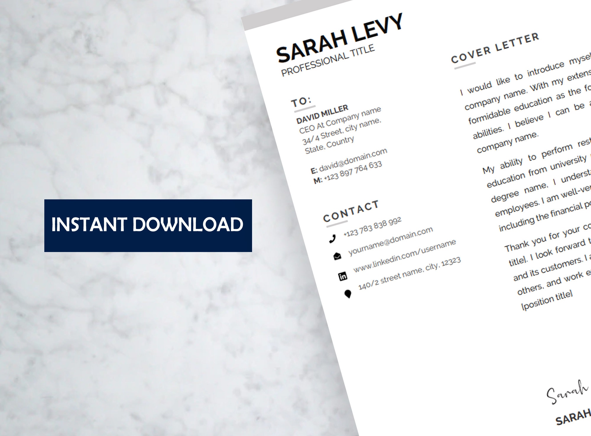 Cover Letter Template Microsoft - Il Fullxfull.4307978039 Eg0d