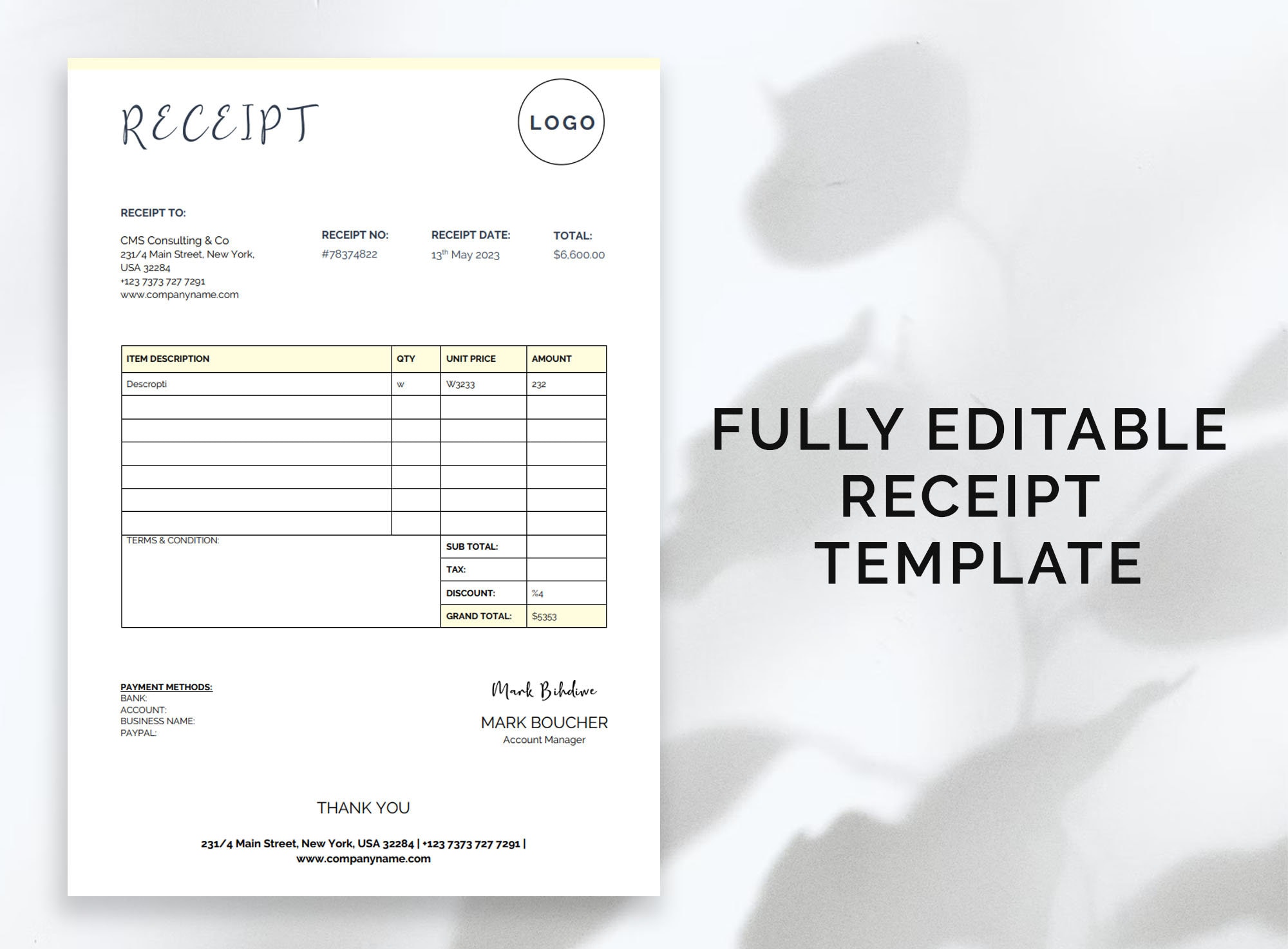 cash-bill-format-receipt-template-word-editable-invoice-etsy-uk