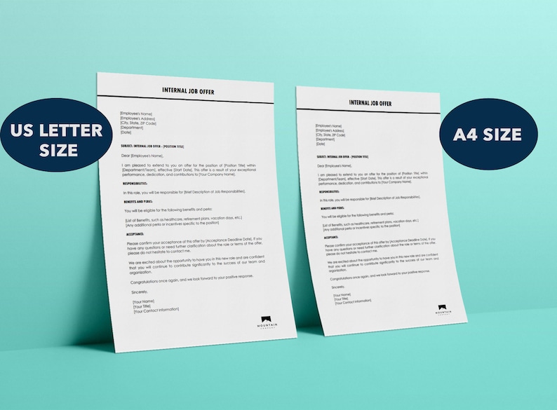 Job Offer Letter, Offer Letter Template Sample Writing, Professional