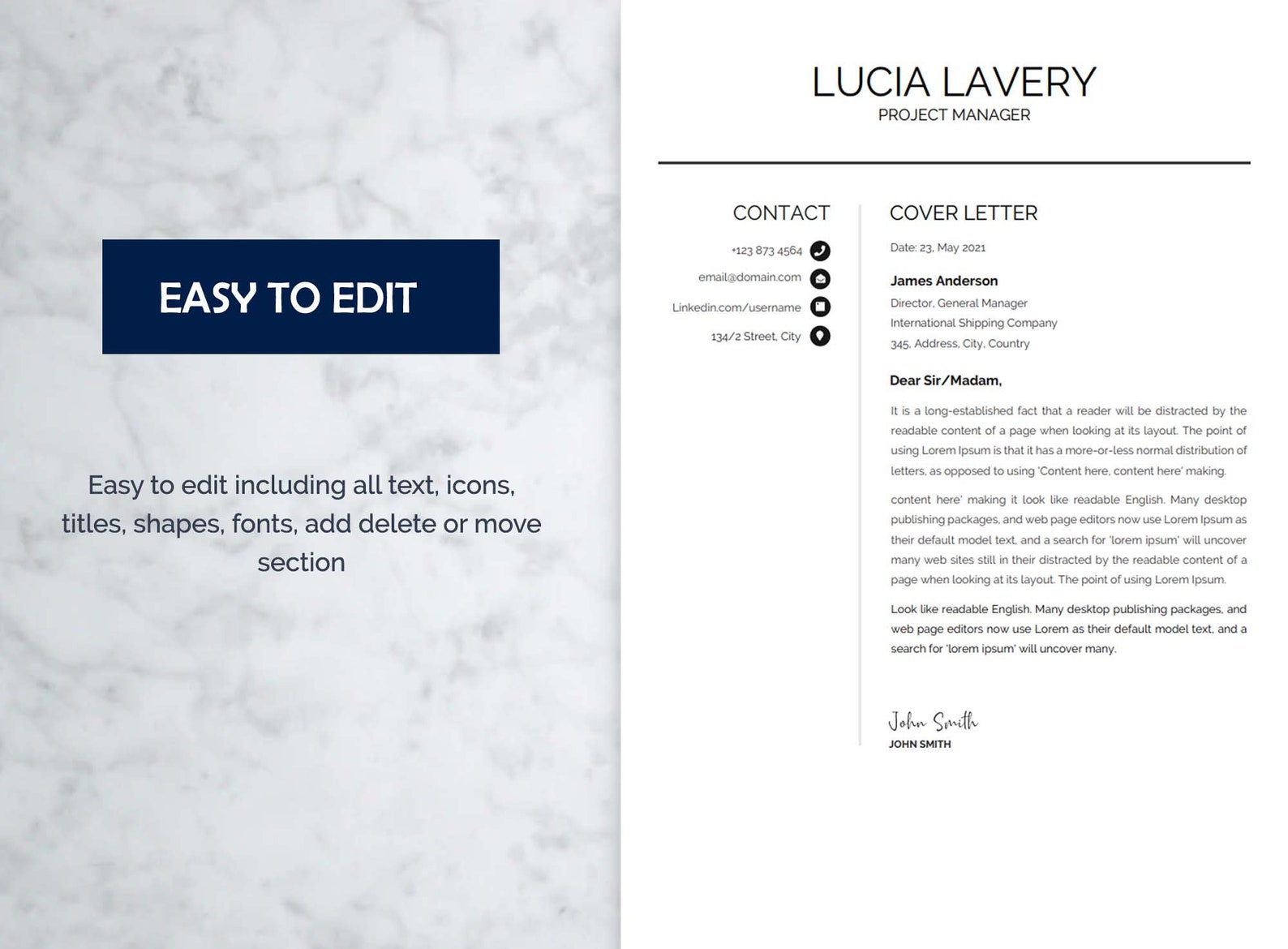 Professional Resume Cover Page - Il 1588xN.4146358407 Edos 