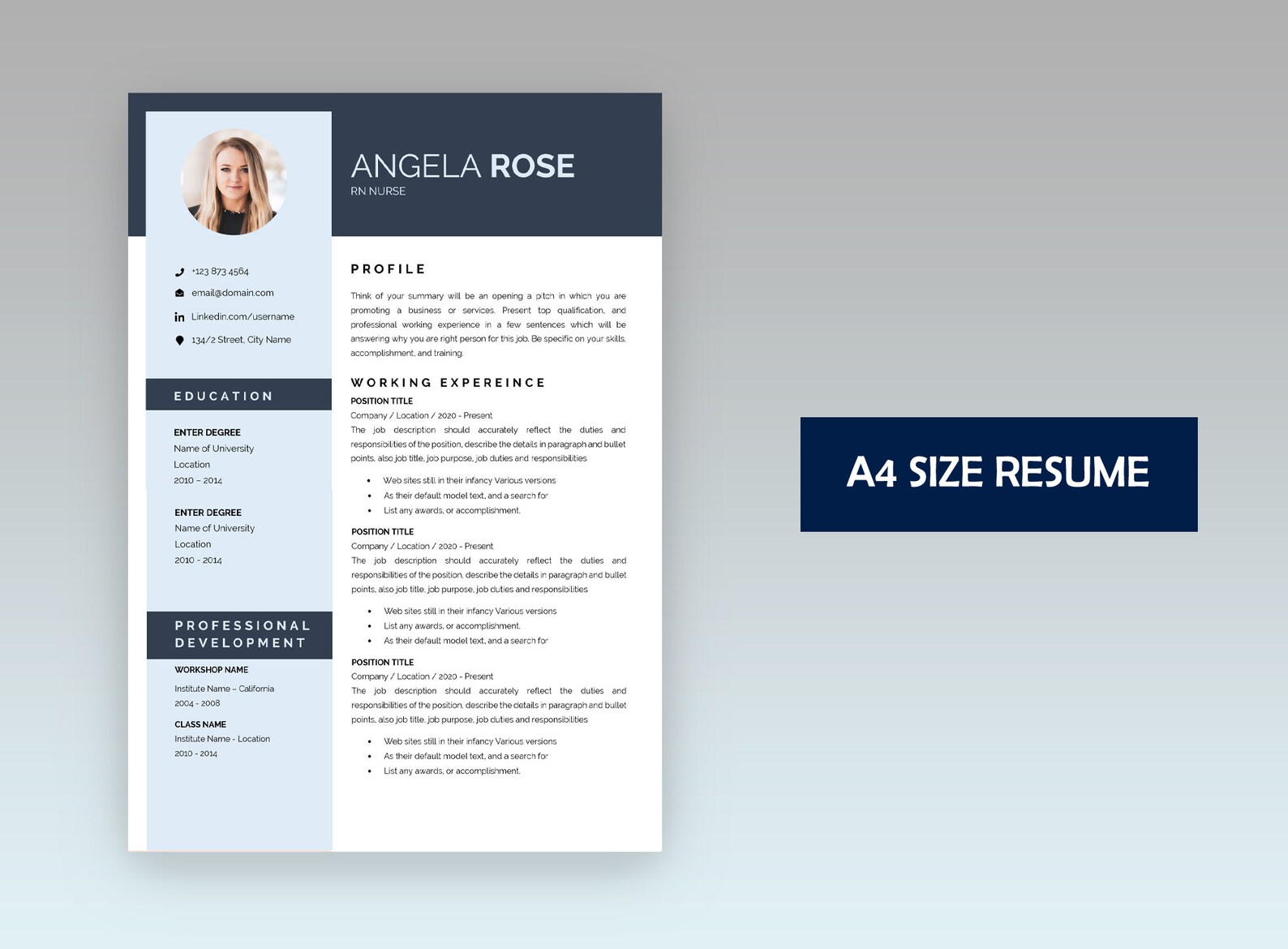 Medical Doctor Resume Template - Il 1588xN.3460448051 2bnf 